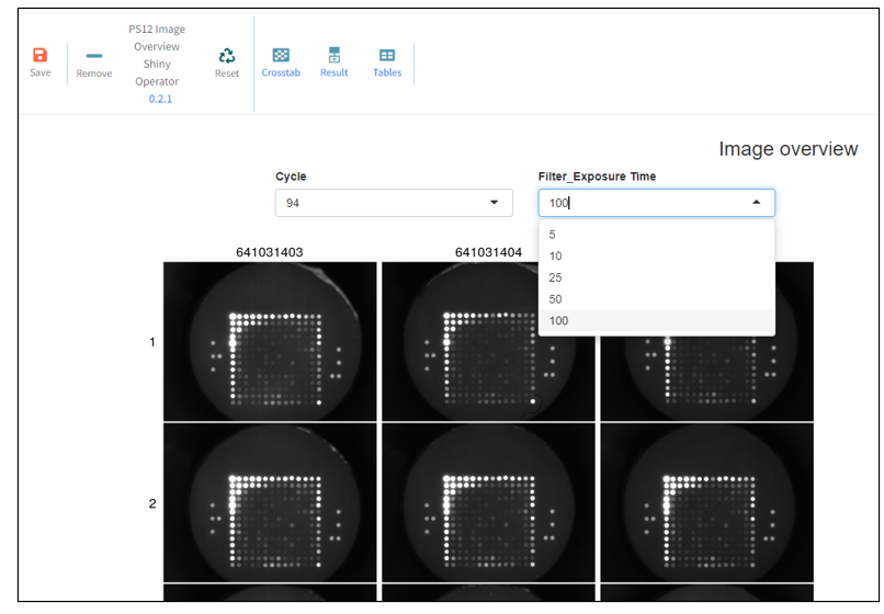 Image overview operator